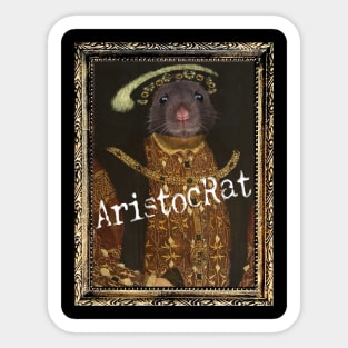 Rat Art Sticker